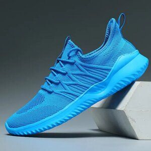 Men's Bright Blue Sneakers Size 11